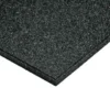 10mm Thick Black Functional Gym Flooring Tile, 500x500mm -The Gym Revolution 10mm black gym tile 2