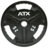 25kg ATX Premium Cast Iron Tri-Grip Olympic Weight (1of) 2 25kg ATX Premium Cast Iron Tri-Grip Olympic Weight (1of) -The Gym Revolution 25kg 2