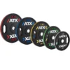 ATX Colour Stripe Olympic Gripper Plates 5 Kg To 25 Kg 1 ATX Colour Stripe Olympic Gripper Plates 5 Kg To 25 Kg -The Gym Revolution 50 atx csg detail01 1