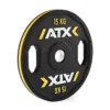 15kg ATX Colour Stripe Olympic Gripper Plate -The Gym Revolution 50 atx csg detail04 1 1