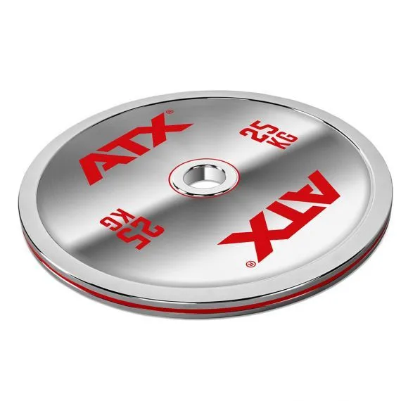 ATX Calibrated Steel Weight Plates - Chrome Finish 11 ATX Calibrated Steel Weight Plates - Chrome Finish - Image 9