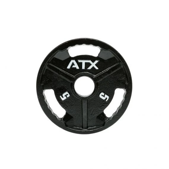 5kg ATX Premium Cast Iron Tri-Grip Olympic Weight (1of) 3 5kg ATX Premium Cast Iron Tri-Grip Olympic Weight (1of)