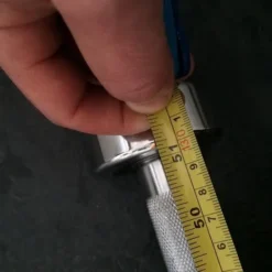 International Olympic 6ft Bar (Chrome) -The Gym Revolution 6ft bar1