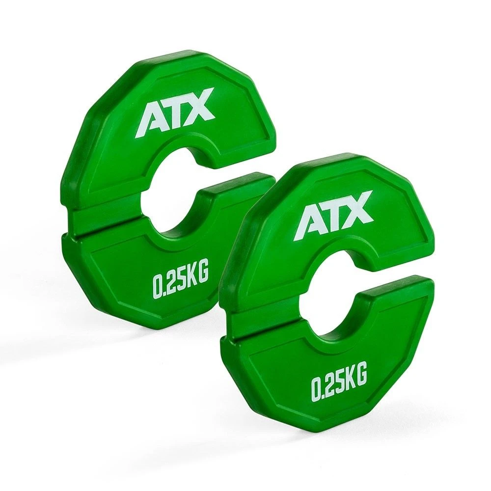 ATX Add-on Micro-Weight Flex Plate - 0.25kg (Pair) 3 ATX Add-on Micro-Weight Flex Plate - 0.25kg (Pair)