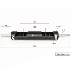 ATX Big Boys Olympic Log Bar 14 ATX Big Boys Olympic Log Bar -The Gym Revolution at log bar 250 dg skizze