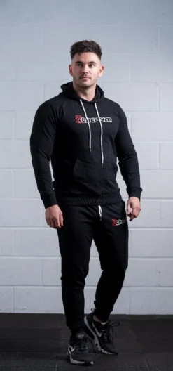 TRACKSUIT: @theGym Classic Hoodie And Joggers Set In Black -The Gym Revolution at the gym 2020 00003
