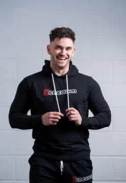@theGym Unisex Lightweight Classic Hoodie - Black -The Gym Revolution at the gym 2020 00008 1