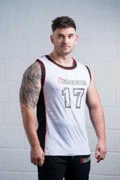 @theGym Origin Baller Tank Vest - White 27 @theGym Origin Baller Tank Vest - White -The Gym Revolution at the gym 2020 00092 2