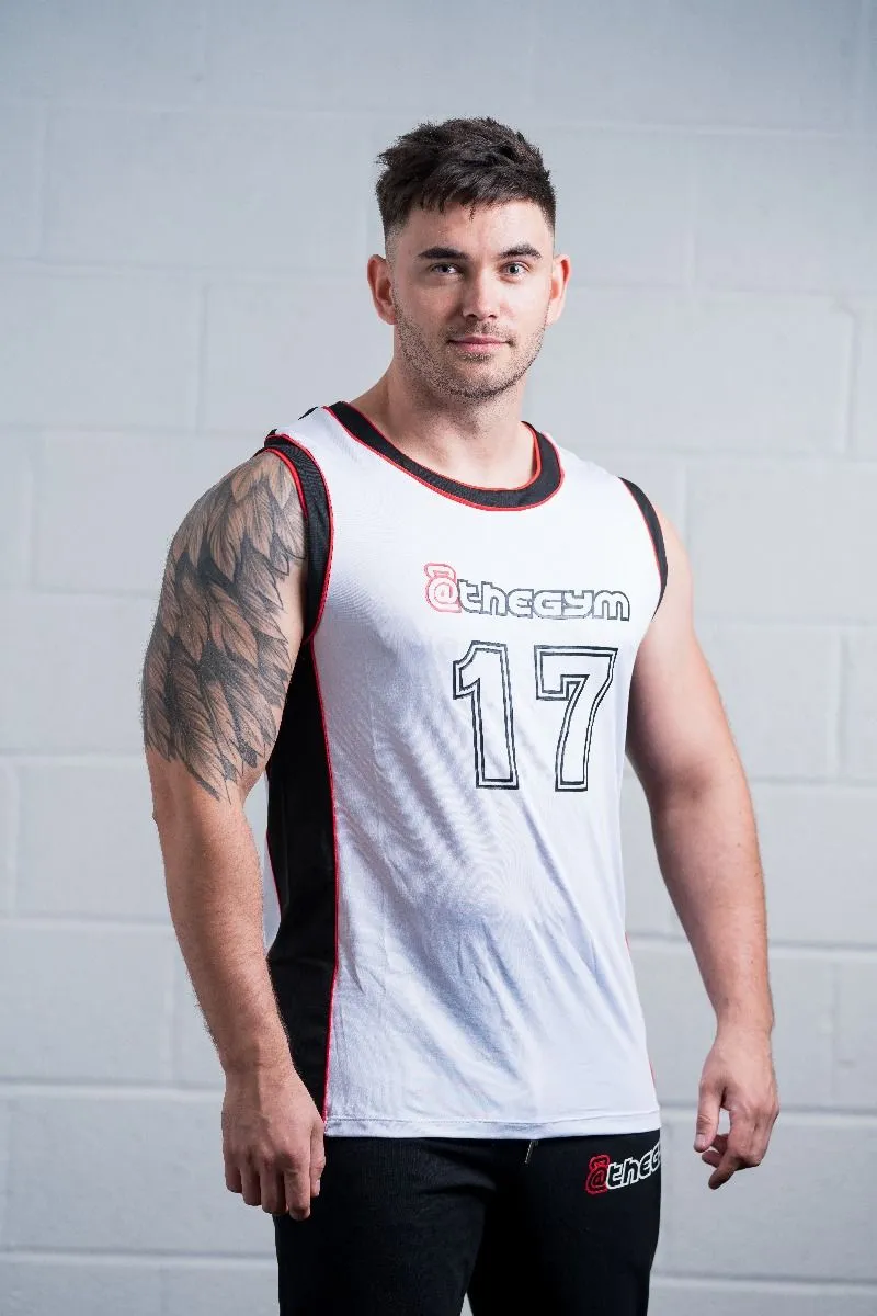 @theGym Origin Baller Tank Vest - White 8 @theGym Origin Baller Tank Vest - White - Image 6