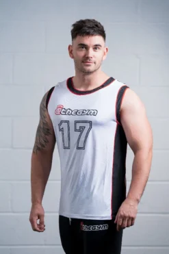 @theGym Origin Baller Tank Vest - White 28 @theGym Origin Baller Tank Vest - White -The Gym Revolution at the gym 2020 00093 2