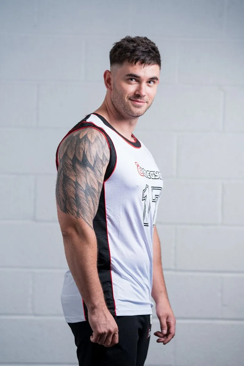 @theGym Origin Baller Tank Vest - White 13 @theGym Origin Baller Tank Vest - White - Image 11