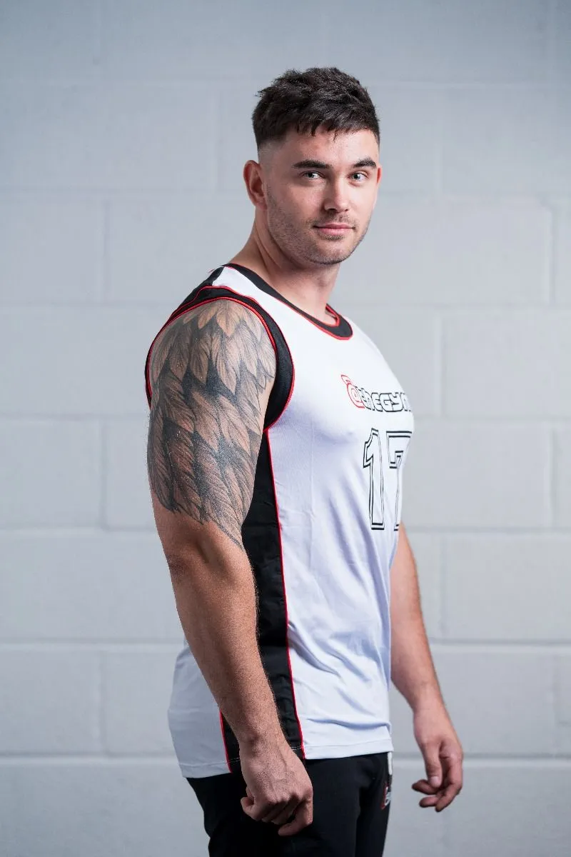 @theGym Origin Baller Tank Vest - White 14 @theGym Origin Baller Tank Vest - White - Image 12