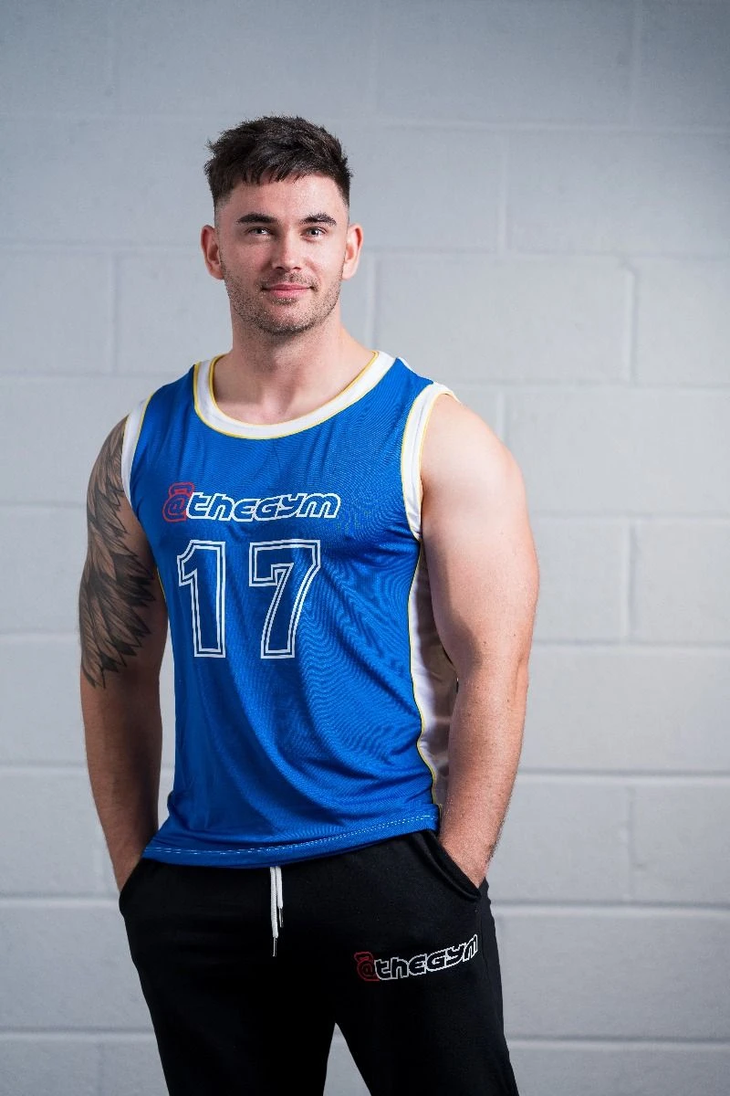 @theGym Baller Tank Vest - Blue 9 @theGym Baller Tank Vest - Blue - Image 7