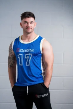 @theGym Unisex Baller Tank Vest - Blue 17 @theGym Unisex Baller Tank Vest - Blue -The Gym Revolution at the gym 2020 00145 2