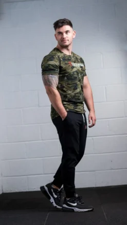 @theGym Unisex Classic T-Shirt - Green-Camo -The Gym Revolution at the gym 2020 00173
