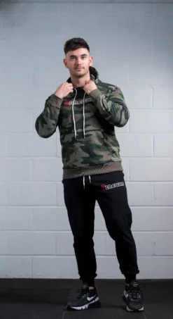 @theGym Classic Hoodie - Green-Camo -The Gym Revolution at the gym 2020 00180