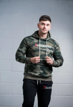 @theGym Classic Hoodie - Green-Camo -The Gym Revolution at the gym 2020 00181