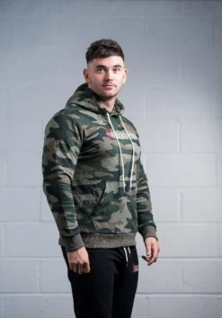 @theGym Classic Hoodie - Green-Camo -The Gym Revolution at the gym 2020 00182