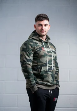@theGym Classic Hoodie - Green-Camo -The Gym Revolution at the gym 2020 00183