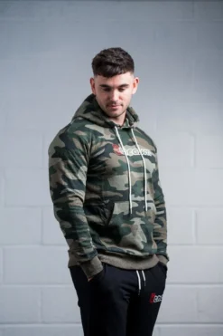 @theGym Classic Hoodie - Green-Camo -The Gym Revolution at the gym 2020 00184