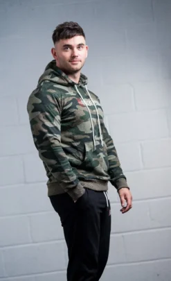 @theGym Classic Hoodie - Green-Camo -The Gym Revolution at the gym 2020 00187