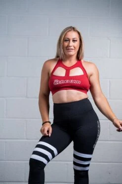 @theGym Athletic Sports Bra - Red 13 @theGym Athletic Sports Bra - Red -The Gym Revolution at the gym 2020 00195