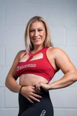 @theGym Athletic Sports Bra - Red 12 @theGym Athletic Sports Bra - Red -The Gym Revolution at the gym 2020 00197 2