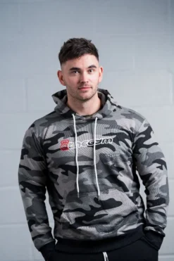 @theGym Classic Hoodie - Black/Grey-Camo -The Gym Revolution at the gym 2020 00198