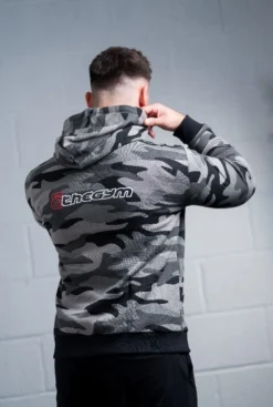 @theGym Classic Hoodie - Black/Grey-Camo -The Gym Revolution at the gym 2020 00206