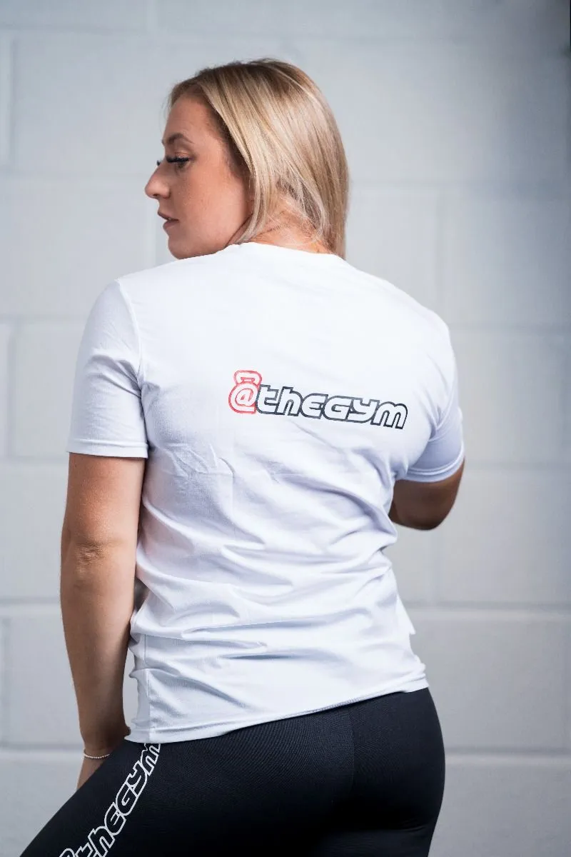 @theGym Unisex Classic T-Shirt - White 5 @theGym Unisex Classic T-Shirt - White - Image 3