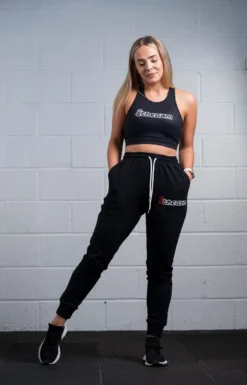 @theGym Lightweight Classic Joggers - Black -The Gym Revolution at the gym 2020 00239