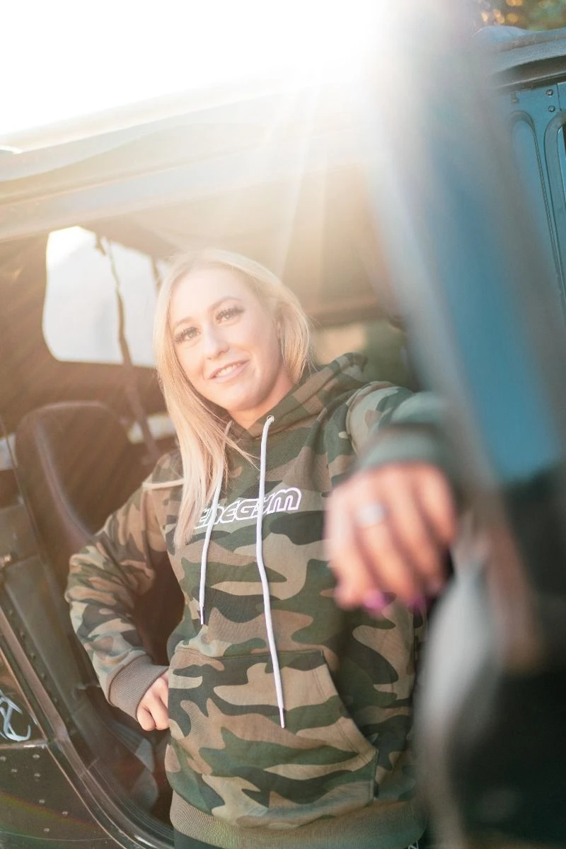 @theGym Unisex Classic Hoodie - Green-Camo 6 @theGym Unisex Classic Hoodie - Green-Camo - Image 4