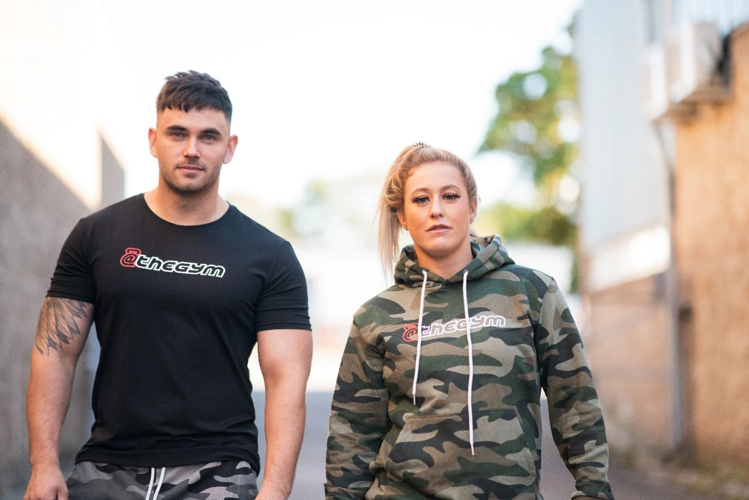 @theGym Unisex Classic Hoodie - Green-Camo 9 @theGym Unisex Classic Hoodie - Green-Camo - Image 7