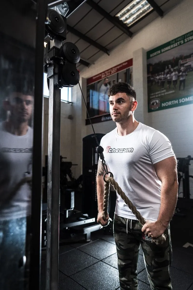 @theGym Unisex Classic T-Shirt - White 11 @theGym Unisex Classic T-Shirt - White - Image 9