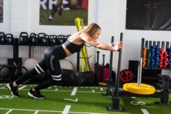 2-PIECE SET: @theGym Black-Leopard Sports Bra & Leggings -The Gym Revolution at the gym 2020 00370 1