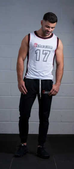 @theGym Origin Baller Tank Vest - White 38 @theGym Origin Baller Tank Vest - White -The Gym Revolution at the gym 2020 00402 2