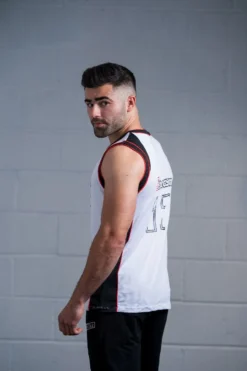 @theGym Origin Baller Tank Vest - White 39 @theGym Origin Baller Tank Vest - White -The Gym Revolution at the gym 2020 00404 2