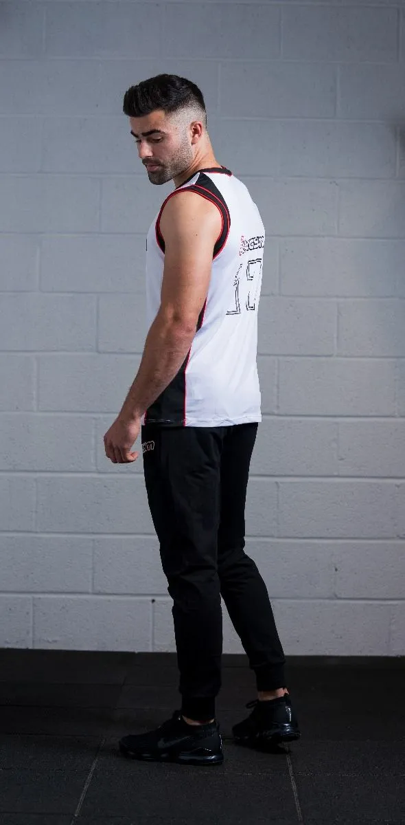 @theGym Origin Baller Tank Vest - White 21 @theGym Origin Baller Tank Vest - White - Image 19