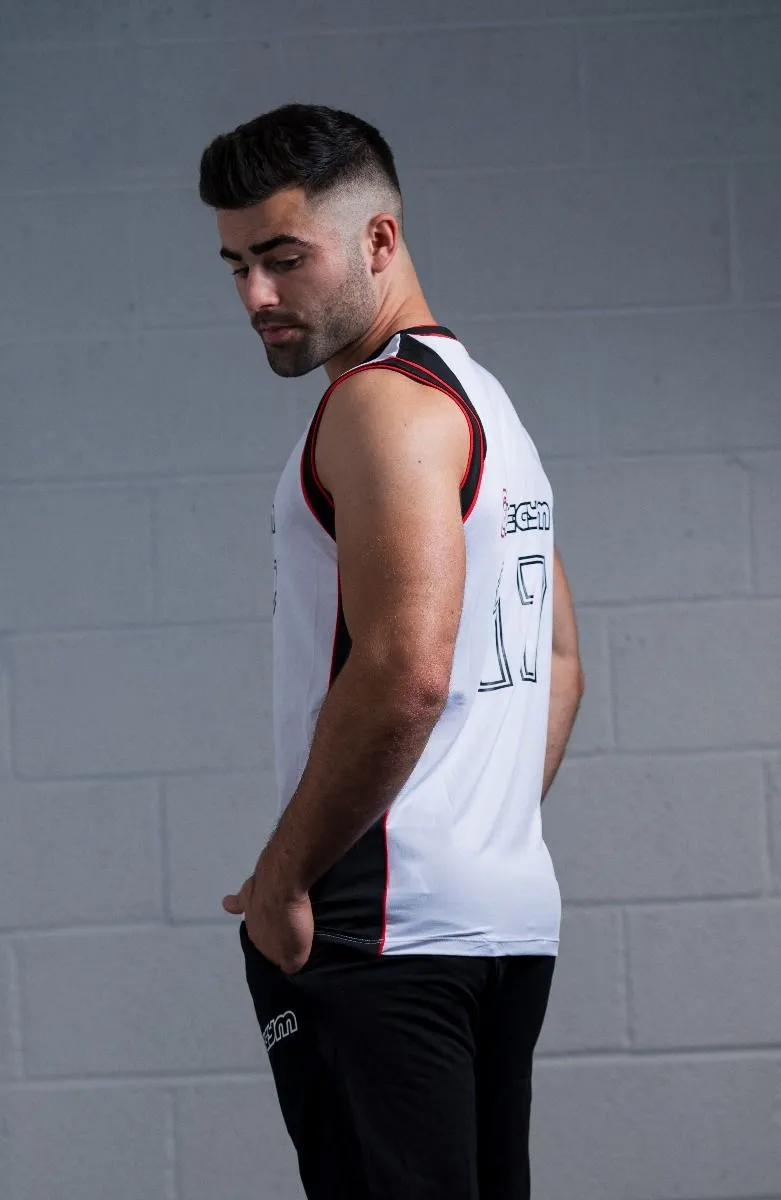 @theGym Origin Baller Tank Vest - White 22 @theGym Origin Baller Tank Vest - White - Image 20
