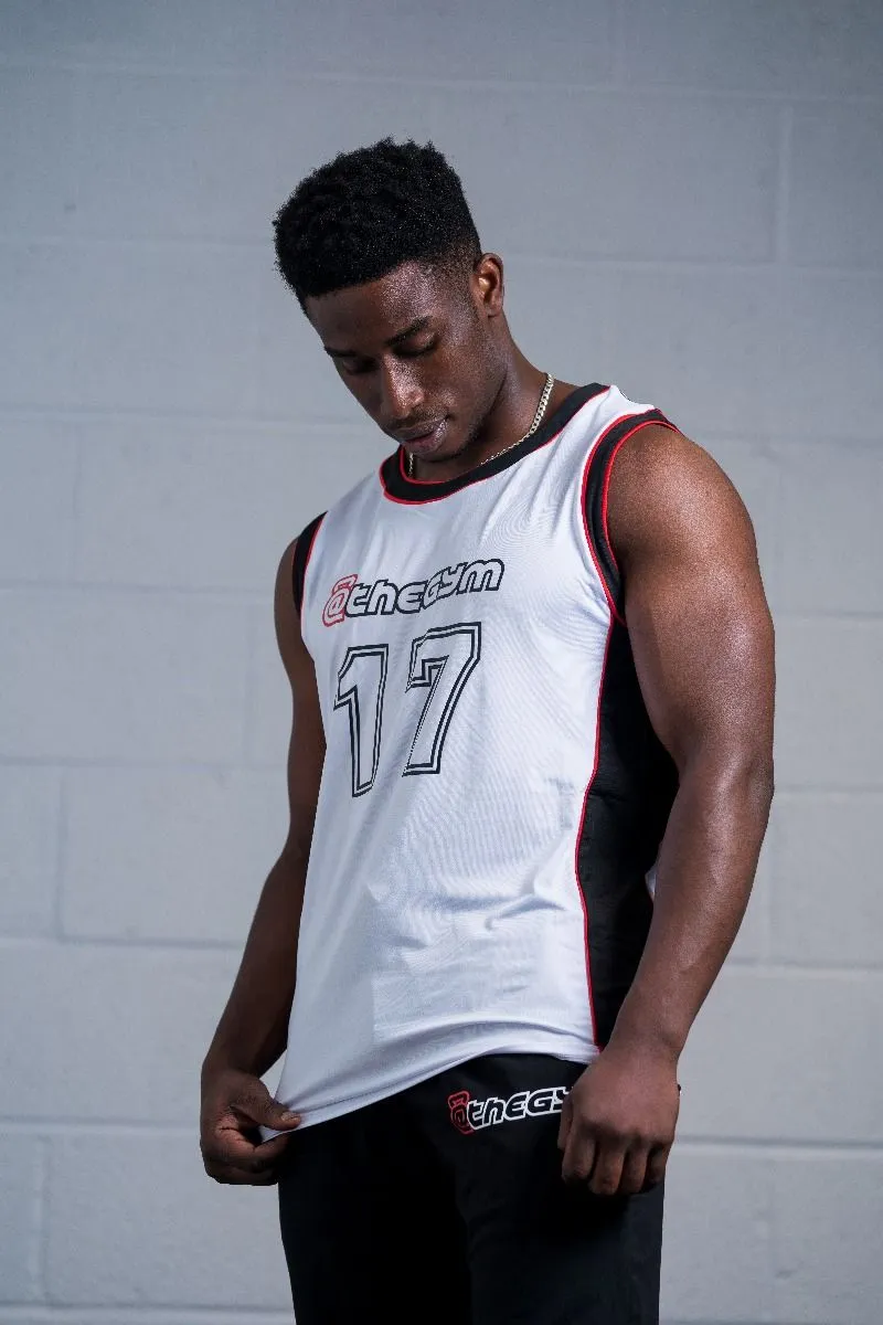 @theGym Origin Baller Tank Vest - White 3 @theGym Origin Baller Tank Vest - White