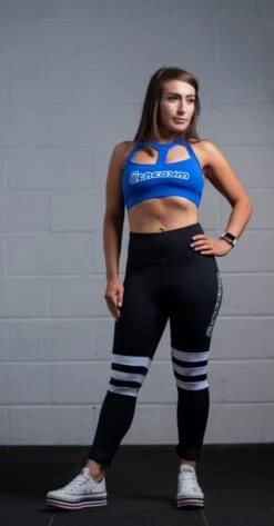 @theGym Athletic Sports Bra - Blue -The Gym Revolution at the gym 2020 00447