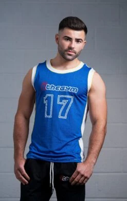 @theGym Baller Tank Vest - Blue 12 @theGym Baller Tank Vest - Blue -The Gym Revolution at the gym 2020 00450