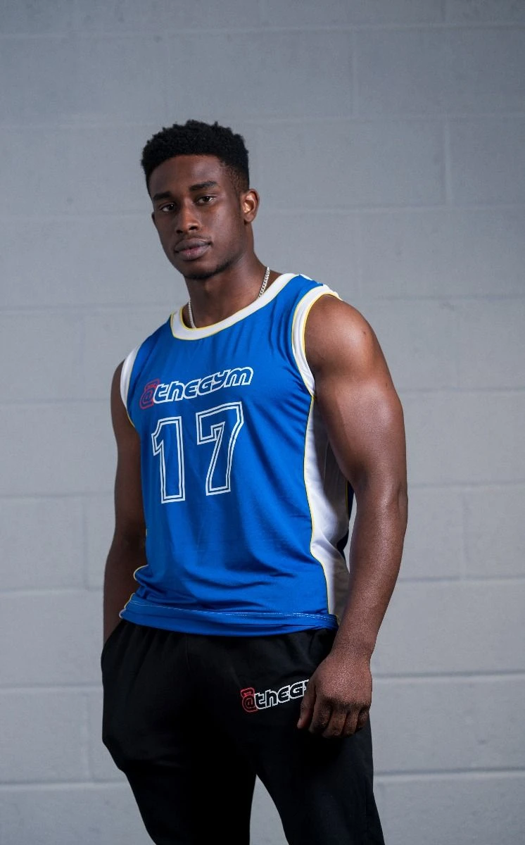 @theGym Baller Tank Vest - Blue 10 @theGym Baller Tank Vest - Blue - Image 8