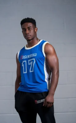 @theGym Unisex Baller Tank Vest - Blue 18 @theGym Unisex Baller Tank Vest - Blue -The Gym Revolution at the gym 2020 00461 2