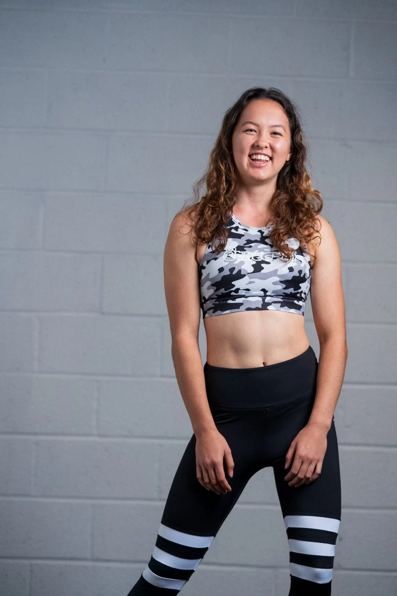 @theGym Grey-Camo Sports Bra 4 @theGym Grey-Camo Sports Bra - Image 2