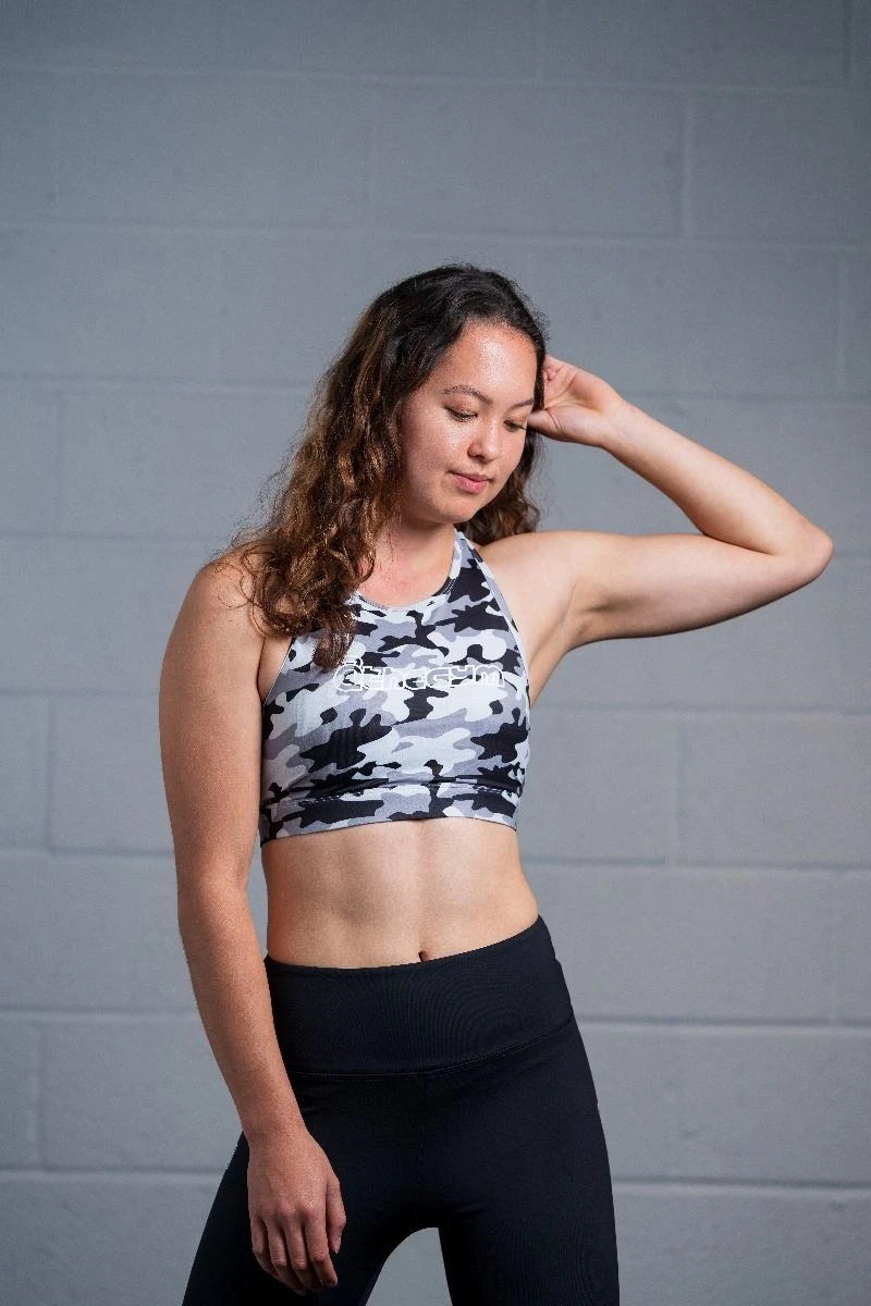 @theGym Grey-Camo Sports Bra 12 @theGym Grey-Camo Sports Bra - Image 10
