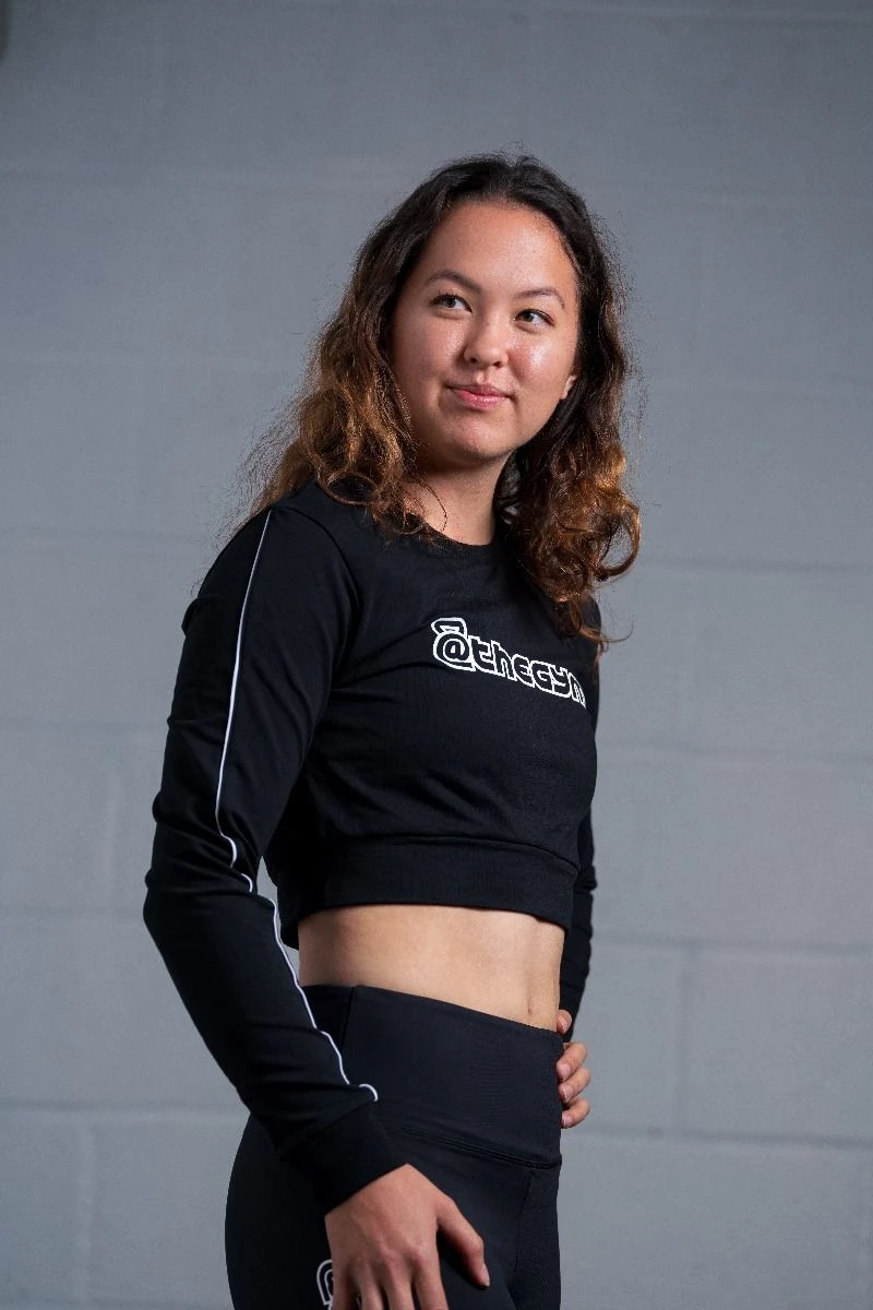 @theGym Cropped Sweater - Black 9 @theGym Cropped Sweater - Black - Image 7