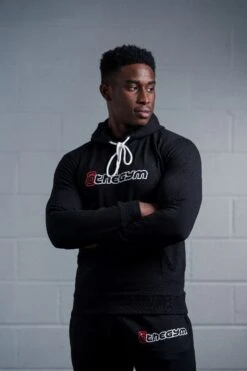 @theGym Unisex Lightweight Classic Hoodie - Black -The Gym Revolution at the gym 2020 00535 1