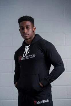 @theGym Unisex Lightweight Classic Hoodie - Black -The Gym Revolution at the gym 2020 00537 1