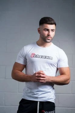 @theGym Classic T-Shirt - White -The Gym Revolution at the gym 2020 00543